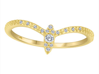 Sofi 10k Yellow Gold Womens Fashion Rings