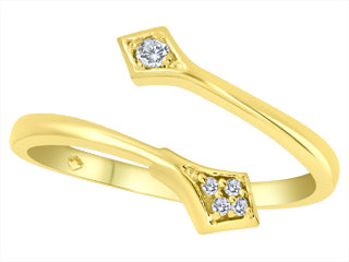 Aallie 10kt Yellow Womens Fashion Ring ICJ3766/02