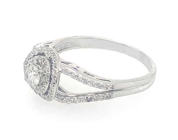 Senorita Diamond 14K White Gold Engagement Ring 20-2