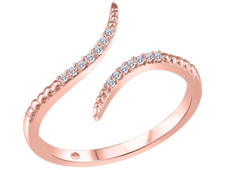 Elora 10Kt Pink Gold Ladies Fashion Ring JVJ3417 BH