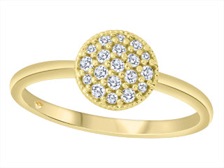 Kate 10K Yellow Gold Diamond Fashion Ring JVJ3699