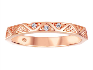 Shelby Diamond 10k Rose Gold Fashion Ring JVJ3719