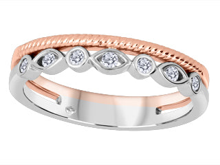 Kylie Diamond White and Pink Ladies Fashion Band JVJ3725