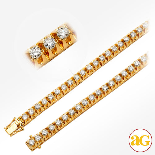 10KY 5.63CTW DIAMOND 4-PRONG PYRAMID SETTING