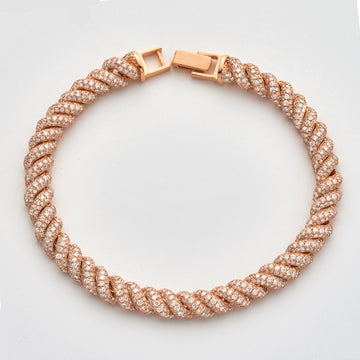 14KR 9.00CTW DIAMOND SAN MARCOS BRACELET