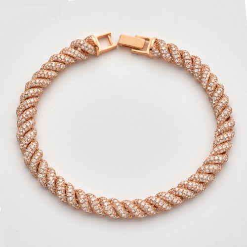 14KR 9.00CTW DIAMOND SAN MARCOS BRACELET