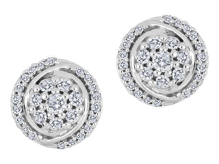 Amari Cluster Fashion Diamond Earrings SBG2997/E