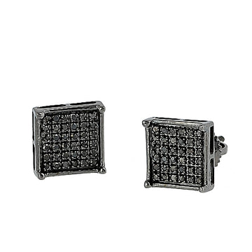 10KB 0.25CTW BKD SQUARE PRONG ER