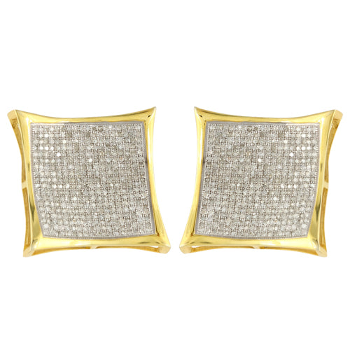 YS 2.00CTW DIAMOND KITE SHAPE ER