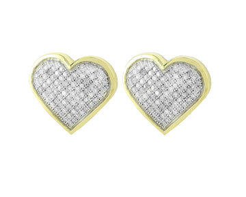 YS 0.50CTW HEART MICRO-PAVE ER