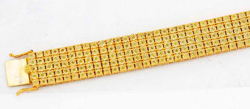 YS 2.00CTW YELLOW DIA MENS BRACELET