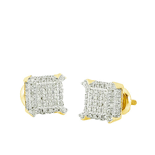 YS 0.40CTW DIAMOND DICE EARRINGS