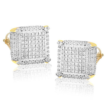 YS 0.30CTW DIAMOND DICE EARRINGS