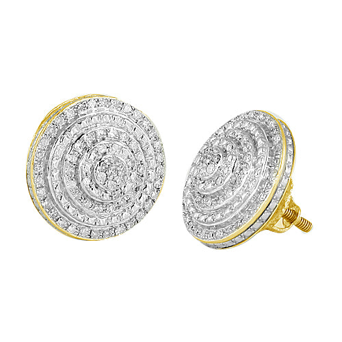 YS 0.50CTW DIAMOND FANCY EARRINGS