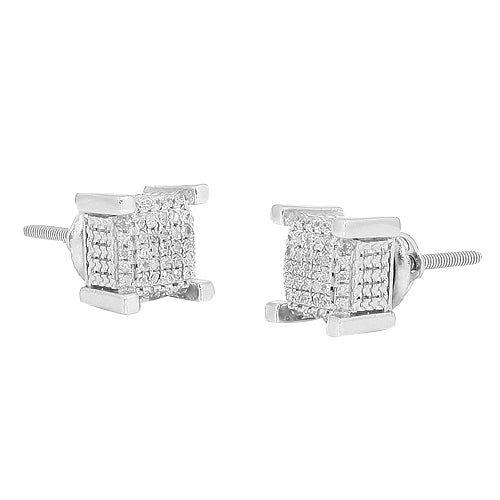 YS 0.30CTW DIAMOND DICE EARRINGS