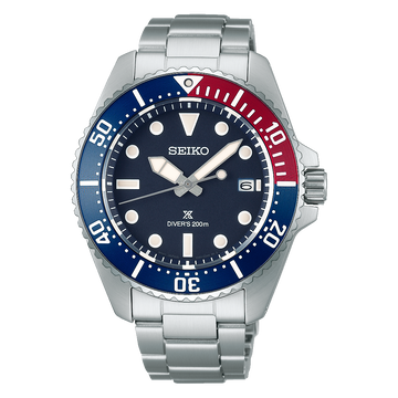 Seiko Prospex SNE595 Men's Solar Diver's Watch – 41mm Blue Dial, V157 Movement, 200M Water Resistance
