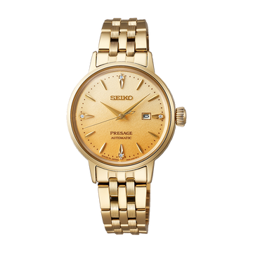 Seiko Presage SRE018 – Gold-Tone Automatic