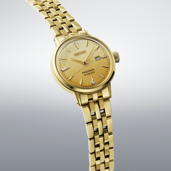 Seiko Presage SRE018 – Gold-Tone Automatic