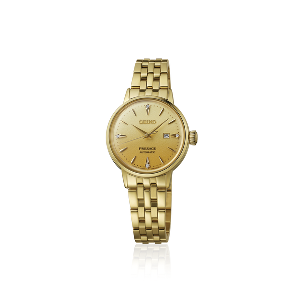 Seiko Presage SRE018 – Gold-Tone Automatic