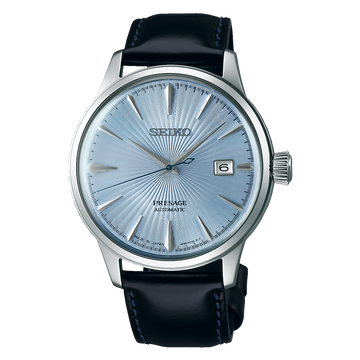 Seiko Presage SRPB43 – Blue Dial Automatic (Leather Strap)