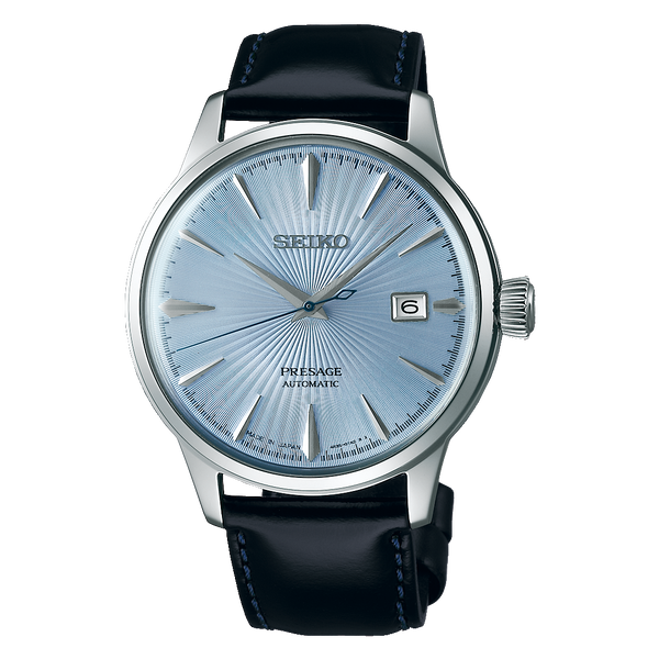 Seiko Presage SRPB43 – Blue Dial Automatic (Leather Strap)