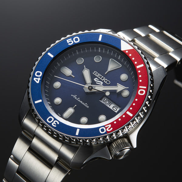 Seiko 5 Sports SRPD53 – Pepsi Bezel Automatic
