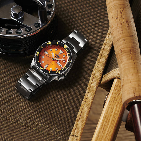 Seiko 5 Sports SRPD59 – Orange Dial Automatic