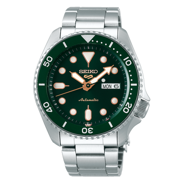 Seiko 5 Sports SRPD63 – Green Dial Automatic
