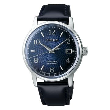 Seiko Presage SRPE43 – Blue Dial on Leather Strap