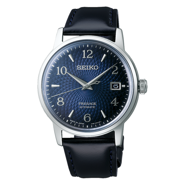 Seiko Presage SRPE43 – Blue Dial on Leather Strap