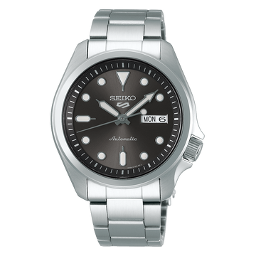 Seiko 5 Sports SRPE51 – Black Dial on Stainless Steel Bracelet