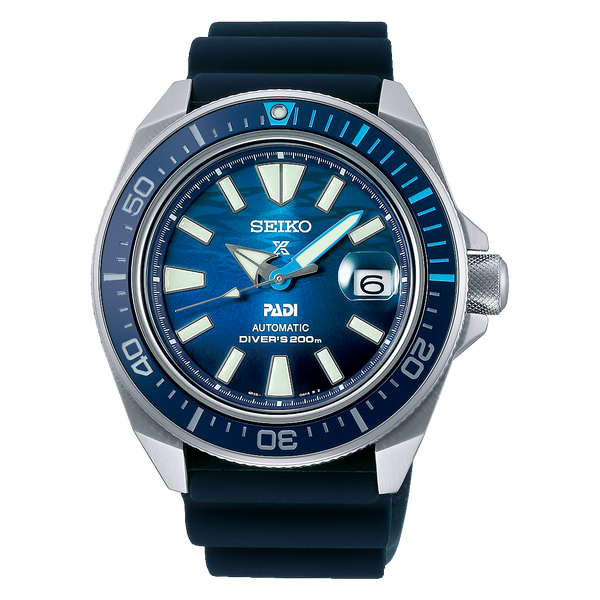 Seiko Prospex SRPJ93 – Blue Dial Silicone Diver