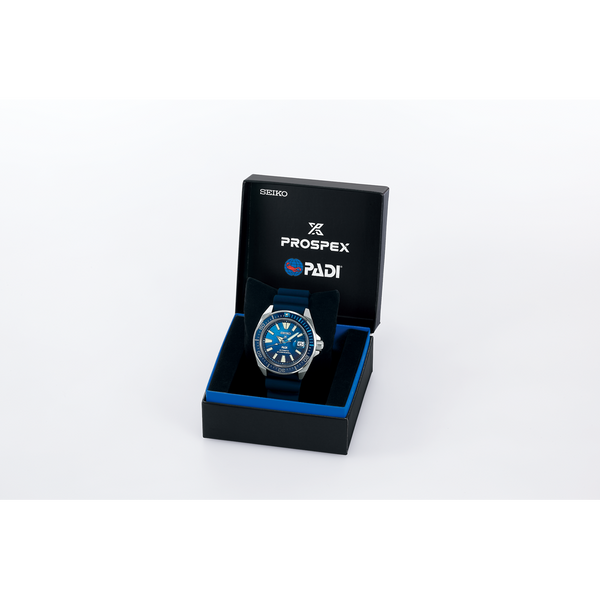 Seiko Prospex SRPJ93 – Blue Dial Silicone Diver