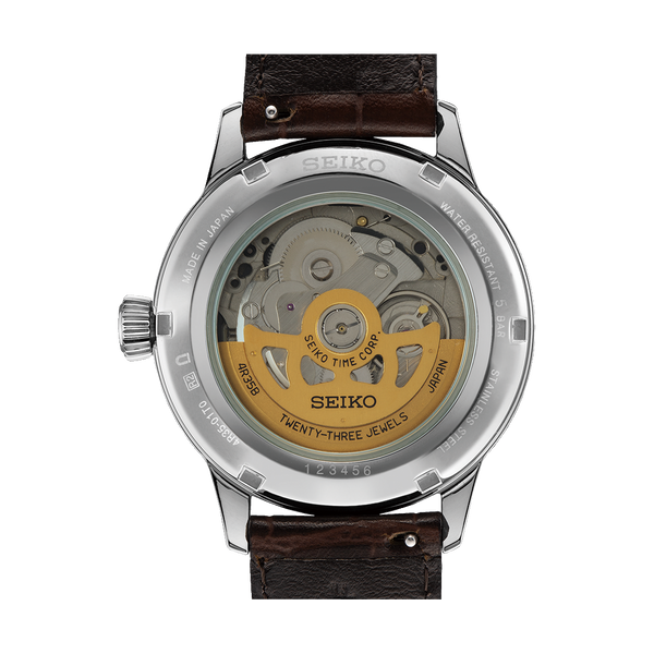 Seiko Presage SRPK15 – Blue Dial Leather Strap
