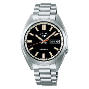 Seiko 5 Sports SRPK89 – Black Dial Stainless Steel Bracelet