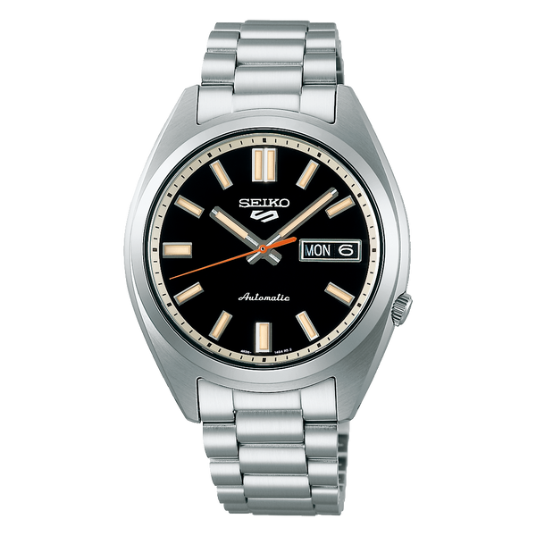 Seiko 5 Sports SRPK89 – Black Dial Stainless Steel Bracelet