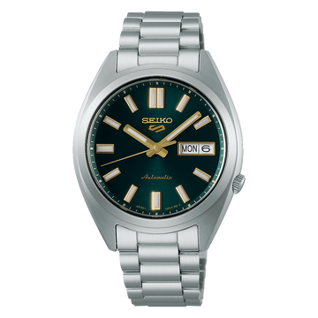 Seiko 5 Sports SRPL57 – Green Dial Stainless Steel Bracelet