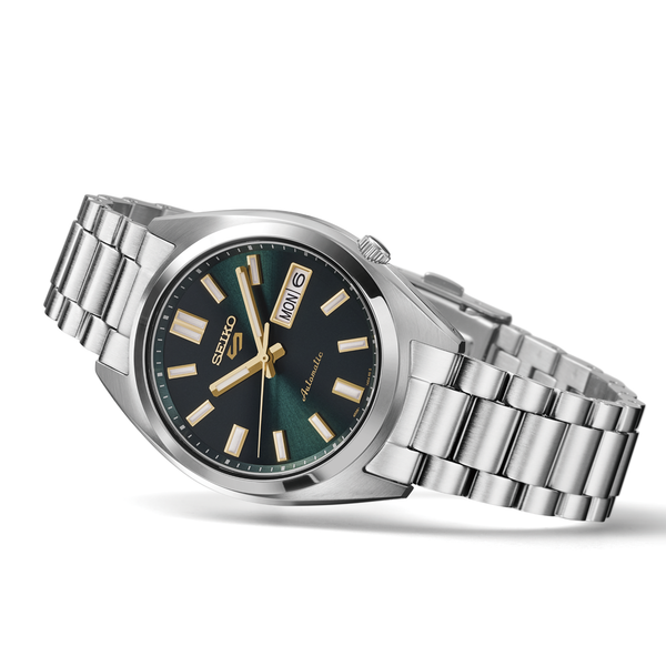Seiko 5 Sports SRPL57 – Green Dial Stainless Steel Bracelet