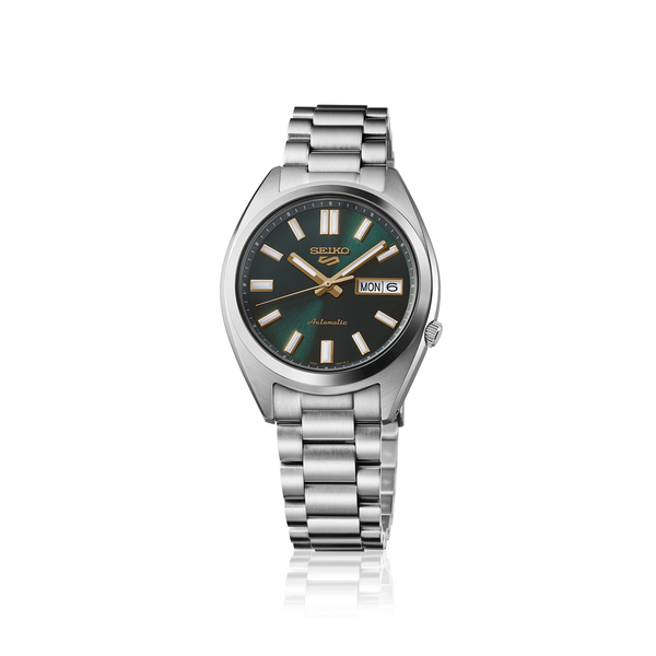 Seiko 5 Sports SRPL57 – Green Dial Stainless Steel Bracelet