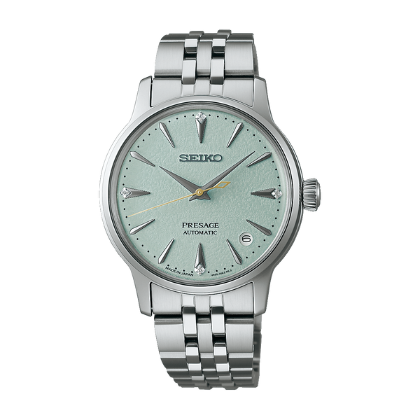 Seiko Presage SRPL63 – Green Dial Stainless Steel Bracelet