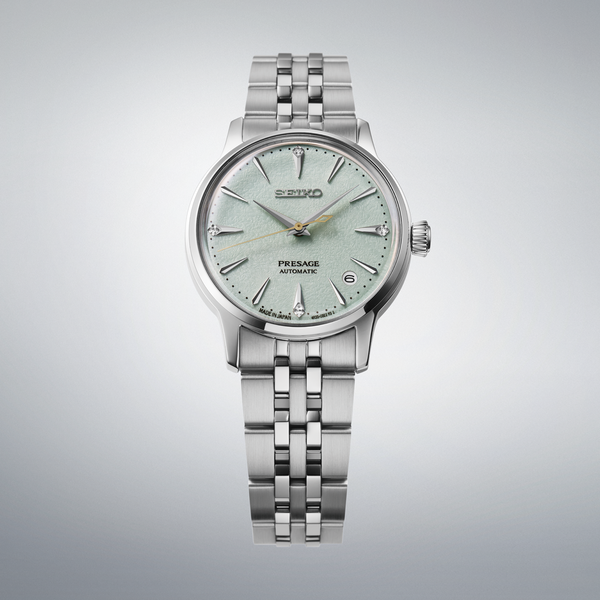Seiko Presage SRPL63 – Green Dial Stainless Steel Bracelet