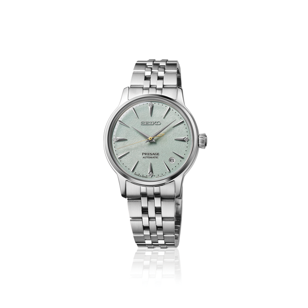 Seiko Presage SRPL63 – Green Dial Stainless Steel Bracelet