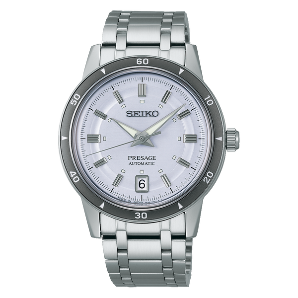 Seiko Presage SRPL73 – Purple Dial Stainless Steel Bracelet