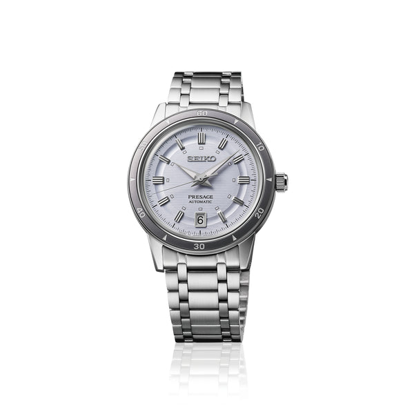 Seiko Presage SRPL73 – Purple Dial Stainless Steel Bracelet
