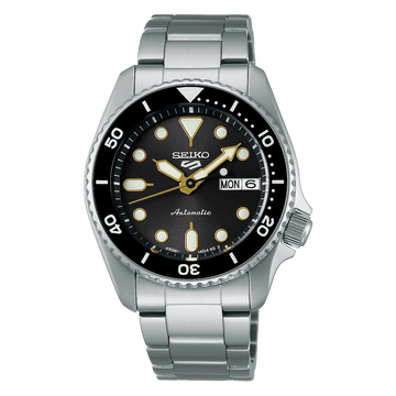 Seiko 5 Sports SRPL79 – Black Dial Stainless Steel Bracelet