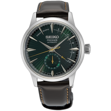 Seiko Presage SSA459 – Green Dial Leather Strap