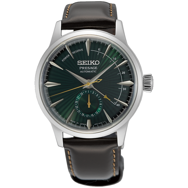 Seiko Presage SSA459 – Green Dial Leather Strap