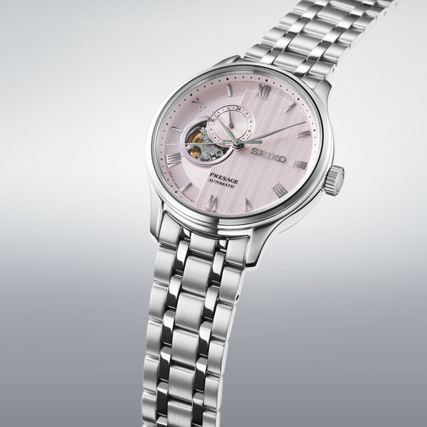 Seiko Presage SSA465 – Pink Dial Stainless Steel