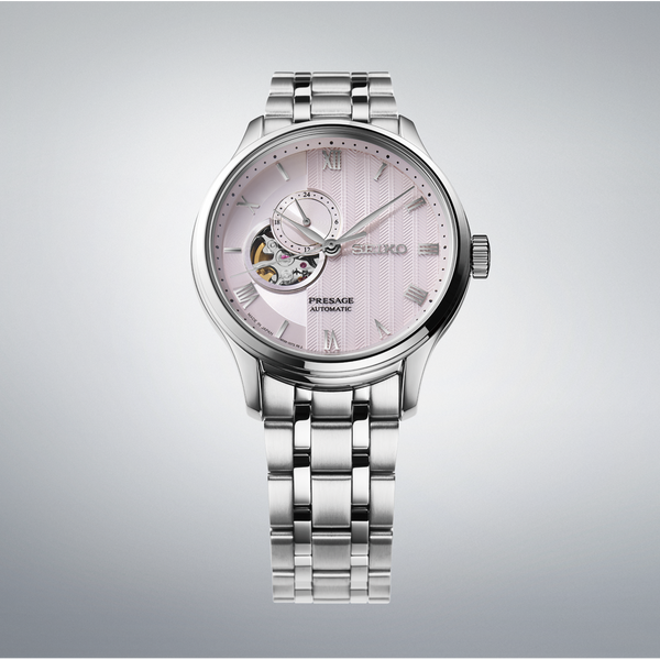 Seiko Presage SSA465 – Pink Dial Stainless Steel
