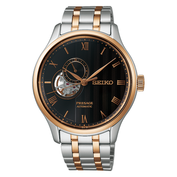 Seiko Presage SSA466 – Brown Dial Gold-Tone Stainless Steel